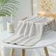 thumbnail image 2 of Sofa Vama Ropa de Cama Toalla de terciopelo suave y absorbente, lisa, con estampado de piña, toalla facial gruesa, toalla de mano, toalla de baño facial for Navideño, 2 of 4