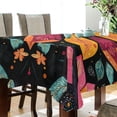 thumbnail image 3 of BZSMCE Square Tablecloth Colorfull Botany Pattern Pattern Tableclothes, 3 of 9