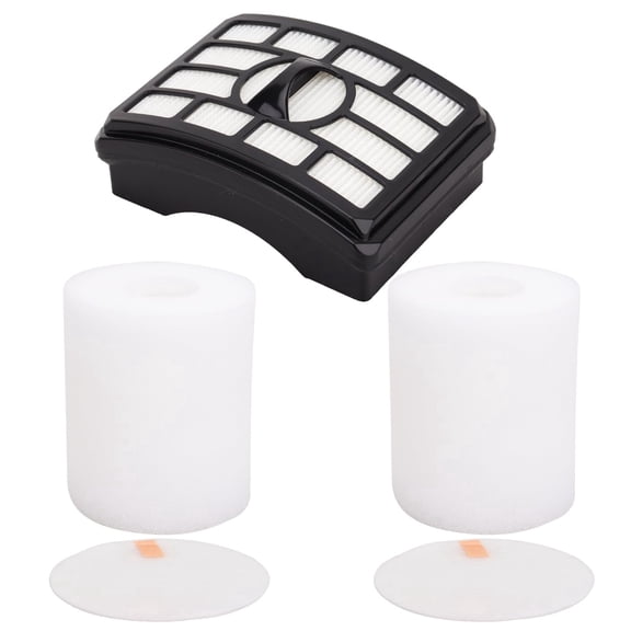 Vacuum Filters Replacement for Shark Rotator Professional Lift-Away NV500 NV501 NV502 NV503 NV505 NV510 NV520 NV552 ZU780 ZU782 ZU785 UV560, 1 HEPA Filter, 2 Foam & 2 Faux Felt Filter # XFF500&XHF500