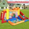 thumbnail image 3 of Casa inflable Baralir 6 en 1 con tobogán y piscina de bolas, 3 of 7