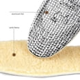 thumbnail image 3 of MOMOJIA 4 Pair Aluminum Foil Insulating Shoe Insoles with Lambswool Warm Comfort Inserts, 3 of 8