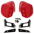 thumbnail image 4 of 2x Guardias De Mano Guardamanos Protector De Frío + Kit De Montaje Para Motocicletas Dirt Bike ATV rojo Macarena Deflector de guardamanos de motocicleta, 4 of 8
