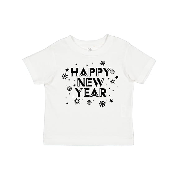 Inktastic Happy New Year Boys or Girls Toddler T-Shirt