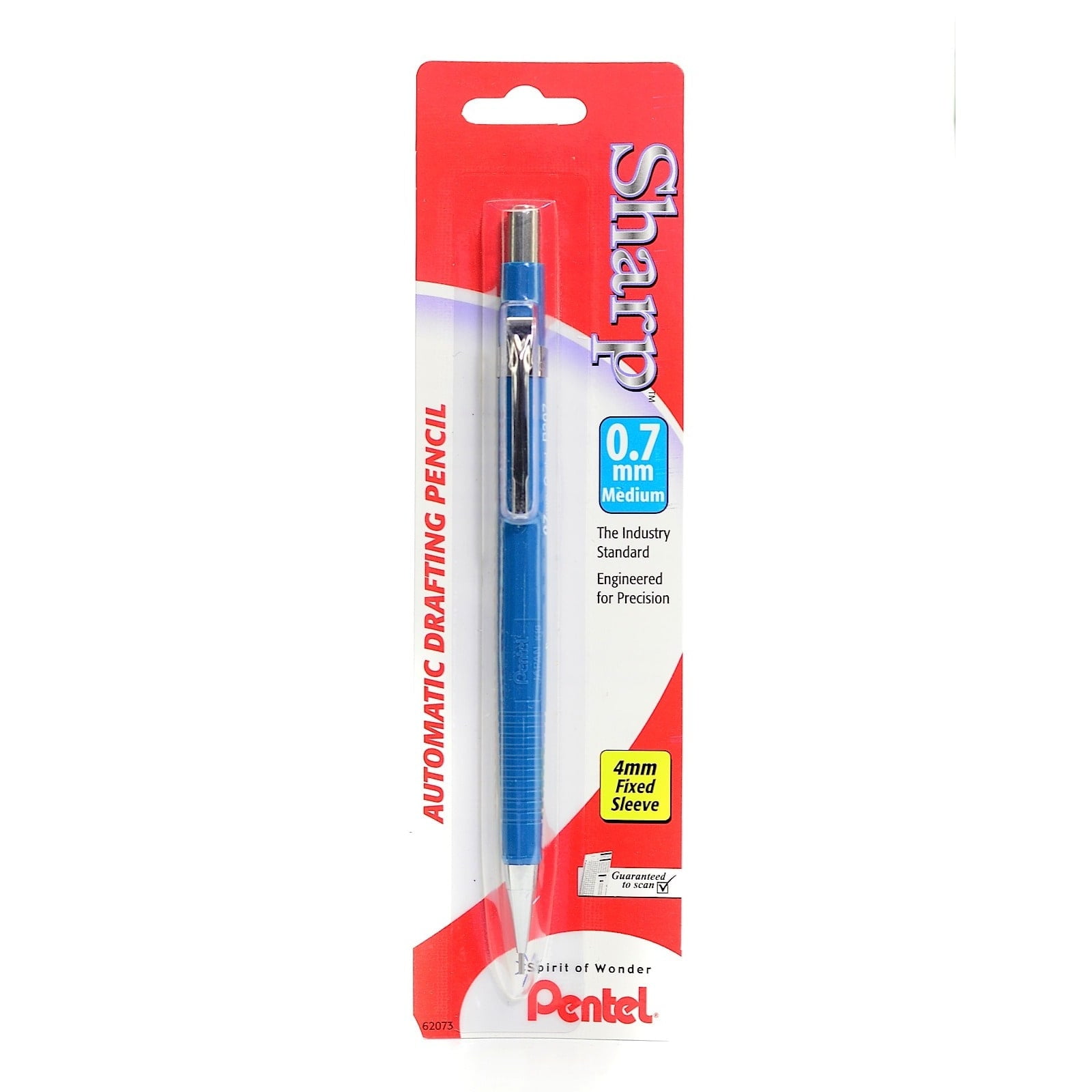 Pentel Sharp Mechanical Pencil 0.7mm #2 Medium Lead 4/Pack (63377-PK4)