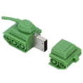 thumbnail image 3 of Drive stick Memoria flash Dibujos animados portátiles TankShaped 2.0 USB Pendrive Disco para PC Tablet Información Almacenamiento Transmisión de datos (16 GBComputers Fyydes Descripción de la referencia, 3 of 6