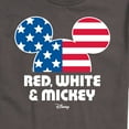 thumbnail image 3 of Disney - Americana - Red White And Mickey - Adult Short Sleeve Graphic T-Shirt, 3 of 5