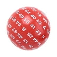 thumbnail image 1 of tredstone dés Acryliques Jeu Divertissement Famille dés Polyédriques Rouges, 1 of 8