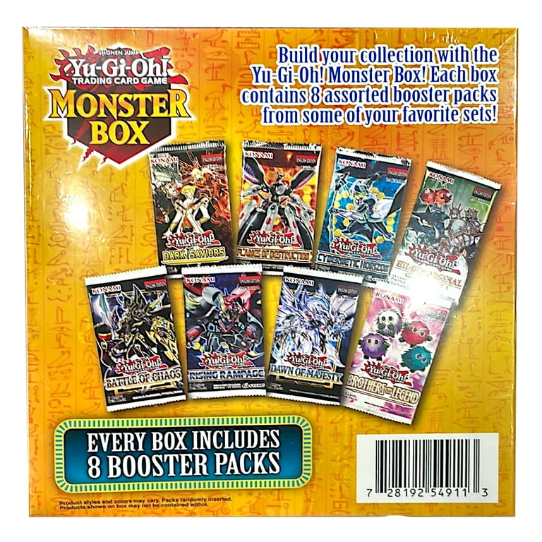 Yu-Gi-Oh! Monster Box 2, 8 Assorted Booster Packs, Build Your