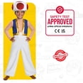 thumbnail image 3 of Boys Toad Deluxe Costume, 3 of 5