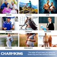 thumbnail image 5 of 3 Pairs Copper Compression Socks for Women & Men Circulation 15-20 mmhg - Better Blood Flow, Swelling, Best Support for Medical, Running, Nursing, 5 of 7