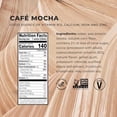 thumbnail image 3 of Batido de proteínas a base de plantas Evolve, Café Mocha, 20 g de proteína vegana, sin lácteos, sin edulcorantes artificiales, sin OGM, 10 g de fibra, 11 oz, (paquete de 12) (la fórmula puede variar), 3 of 5