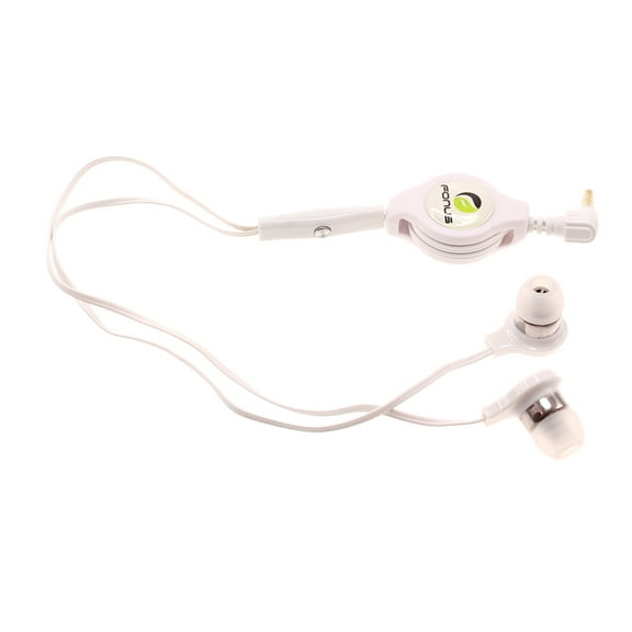 Headphones Retractable Earphones Compatible With Amazon Fire HD 8 / Plus (10th Gen 2020 Release), Amazon Fire HD 10 / Plus (11th Gen 2021 Release) - Hands-free Headset Handsfree Earbuds Earpieces