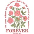 thumbnail image 2 of Boho Christian Pattern Shirts, Women Bible Verse T shirt, Jesus apparel, Vintage Floral Short Sleeve Tops, Flower Graphic Tee Tee, 2 of 7