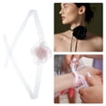 thumbnail image 3 of Unique Bargains Stylish Flower Choker Necklace Fashion Accessory Champagne, 3 of 6
