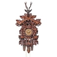 thumbnail image 1 of HerrZeit by Adolf Herr Cuckoo Clock - The Deer Hunter  handshingled, 1 of 3