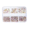 thumbnail image 1 of 6 Grid Mixed Nail Rhinestones,Nail Gems Stones Nail Diamonds,3D Nail Crystal for Manicures Nail Art Supplies Accessories, 1 of 4