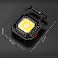 thumbnail image 4 of 2x COB LED Mini Llaveros Linterna 500lm Lámpara Bolsillo Impermeable (D), 4 of 6