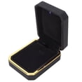 thumbnail image 1 of Ring Box, Elegant Multi Purpose Jewelry Box Soft Inner Easy To Clean Shining  For Storage Of Jewelry For Gift Box, 1 of 8