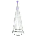 thumbnail image 2 of Northlight LED Lighted Show Cone Christmas Tree Outdoor Decoration - 12' - Multicolor, 2 of 4