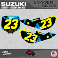 thumbnail image 3 of Kalair GFX Graphics Kit for Suzuki RM65 (2000-2006) Evader Series, 3 of 5