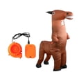 thumbnail image 4 of Disfraz de caballo inflable para hombres disfraz de animales para mujeres vacaciones de rendimiento, 4 of 8