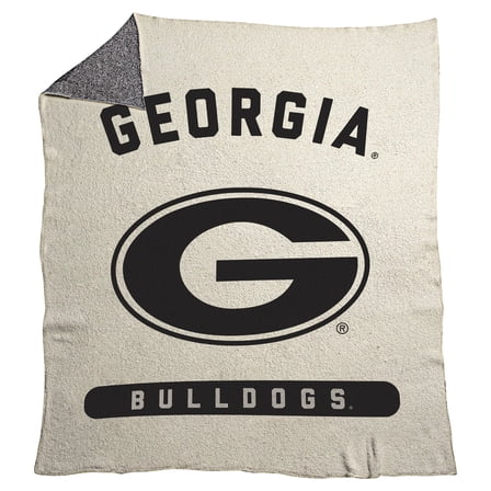 Georgia Bulldogs 50" x 60" Luxe Dreams Throw Blanket