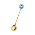 thumbnail image 1 of Wweixi Cartoon Adorable Restaurant Tableware Portable Reusable Washable Stainless Steel Dinnerware Cake Dessert Flatware Donut Spoon Blue, 1 of 6