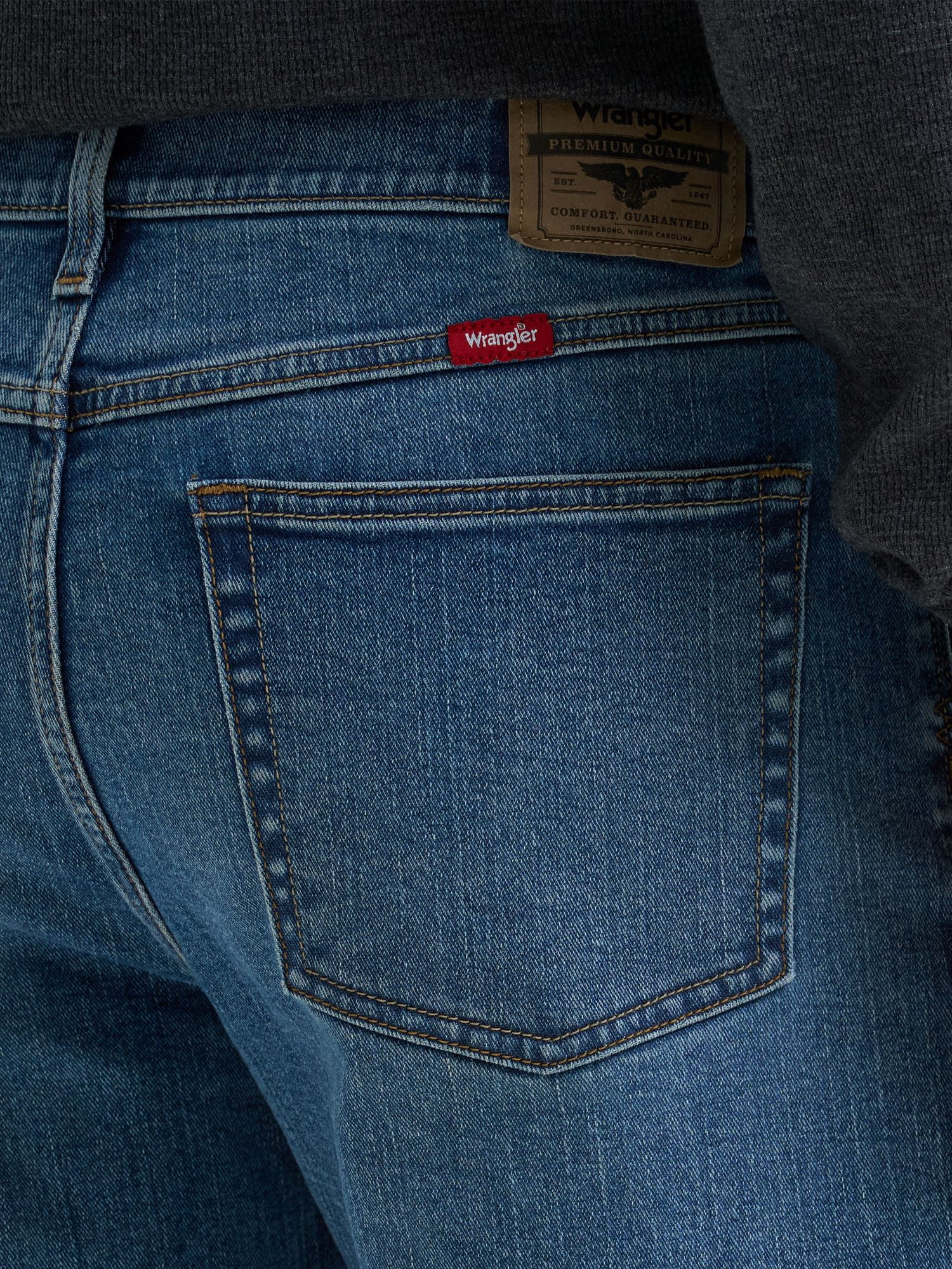 Wrangler Men's Relaxed Bootcut Jean with Stretch, Sizes 30-40