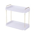 thumbnail image 1 of simhoa Étagère de Rangement de Comptoir Unie Empilable pour Salle à Manger Extérieure Cuisine 2 2 Couches Blanc, 1 of 4