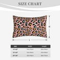 thumbnail image 5 of Haiem Pillowcase for Hair and Skin Queen - Leopard Printed Soft Pillowcase with Envelope Closure-16"x24", 5 of 8