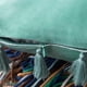 thumbnail image 5 of Funda de almohada con borlas de terciopelo de 4 piezas - Verde claro Ofspeizc MZQ-0653-3, 5 of 7