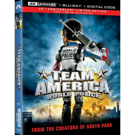 Team America: World Police 20th Anniversary (4K Ultra HD + Blu-ray + Digital)