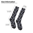 thumbnail image 5 of Balery Sunflowers Printed Novelty Socks Men's Women's Crew Socks Sports Socks Knee High Socks Cotton Socks Quirky and Cool Socks, 5 of 9
