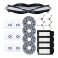 thumbnail image 2 of Accesorios para X1 Omni Turbo Robot Aspirador Repuestos Cepillo Principal Rodillo Cepillo Lateral Filtro Fregona Almohadillas Bolsa para el Polvo, 2 of 5