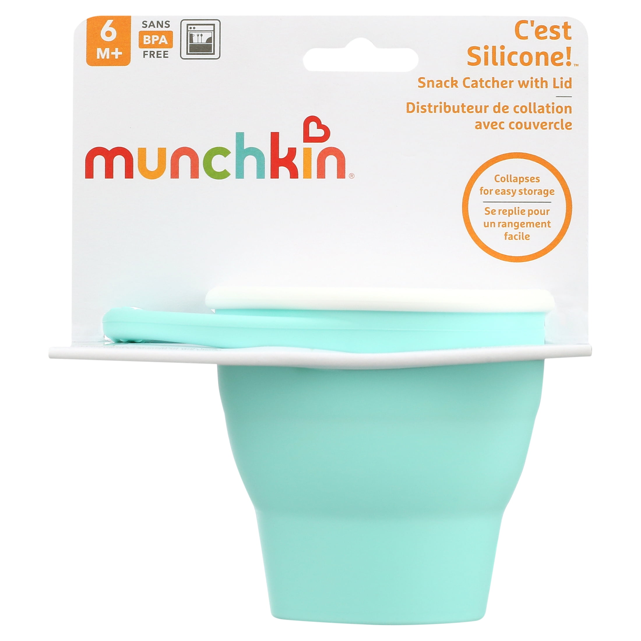 Munchkin® C'est Silicone!™ Collapsible Toddler Snack Catcher Munchkin® C'est Silicone!™ Collapsible Toddler Snack Catcher