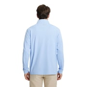 DTWOOO Men's Solid Quarter Zip Golf Pullover Men Solid Performance Long Sleeve Wicking Mock Neck Mens Athletic Sweatshirts