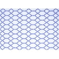 thumbnail image 1 of Ahgly Company Indoor Rectangle Trellis Blue Contemporary Area Rugs, 5' x 8', 1 of 4