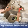 thumbnail image 4 of Uxcell Faucet Hole Cover, 5.51" Stainless Steel Deck Escutcheon Plate, Silver, 4 of 5