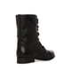 thumbnail image 4 of Bota Steve Madden Troopa para mujer, piel negra, 7.5US, 4 of 5