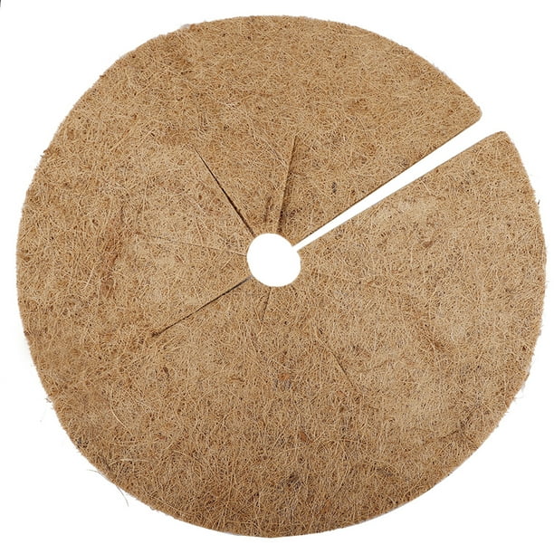 Coconut Fibers Mulch Ring Tree Protection Mat Tree Weed Control Pads
