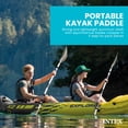 thumbnail image 3 of Intex 69629E 86" Lightweight Aluminum Double Oar Inflatable Kayak Paddle, Black, 3 of 9