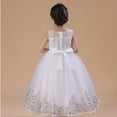 thumbnail image 6 of CHOYURME CHONYURM Big Girls Lace Princess Bridesmaid Dress Sequins Wedding Long Ball Gown Pageant Evening Dresses, 6 of 8