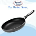 thumbnail image 4 of Alpine Cuisine 10 Inch Aluminum Kitchen Cookware Non Stick Frying Fry Pan, Gray, 4 of 8