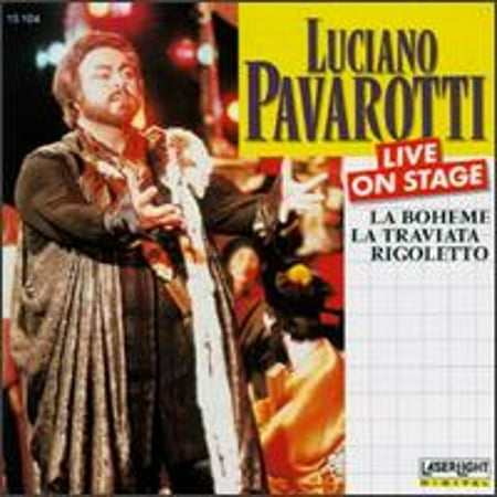 Luciano Pavarotti - Live On Stage (CD) Very Good Plus (VG+)