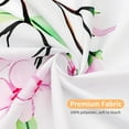 thumbnail image 6 of Extra Long Shower Curtain 72 x 84, Hummingbird Floral Shower Curtain for Bathroom, Tropical Flower Bird Butterfly Waterproof Fabric Shower Curtain Set with Hooks, 6 of 6