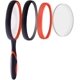 thumbnail image 4 of une Loupe Orange Noire 7x, Loupe Pour Enfants Loupe De Lecture Portative Lentille Grossissante De 75 Mm Avec Poigne En Caoutchouc Souple Antidrap, 4 of 5