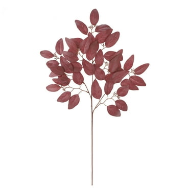 32" Burgundy Eucalyptus Stem by Ashland® - Artifical Fall Florals for Crafting and Home Decor