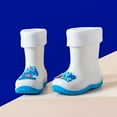 thumbnail image 2 of XFHLMJFF Girl Casual Trendy Shoes Children Elastic Rain Boots Textured Soles Non Light Comfortable Rain Shoes Versatile Wear for Indoor Outdoor 5.5-6Y, 2 of 6
