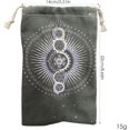 thumbnail image 4 of LAICAIW 2 Pcs Tarot Card Pouch | Pretty Tarot Card Bag with Drawstring,Canvas Bag for Tarot with Drawstring Party Favor Storage Bag Runes Jewelry Pouch Travel Gift Bag for Women Crystal Stone Jewelr, 4 of 7