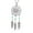 2, variant on Necklace Ethnic Dream Catcher Women Feather Wing Chain Necklace for Banquet